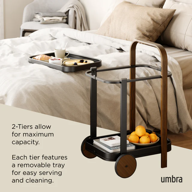 Bellwood Bar Cart dimensions and specifications view